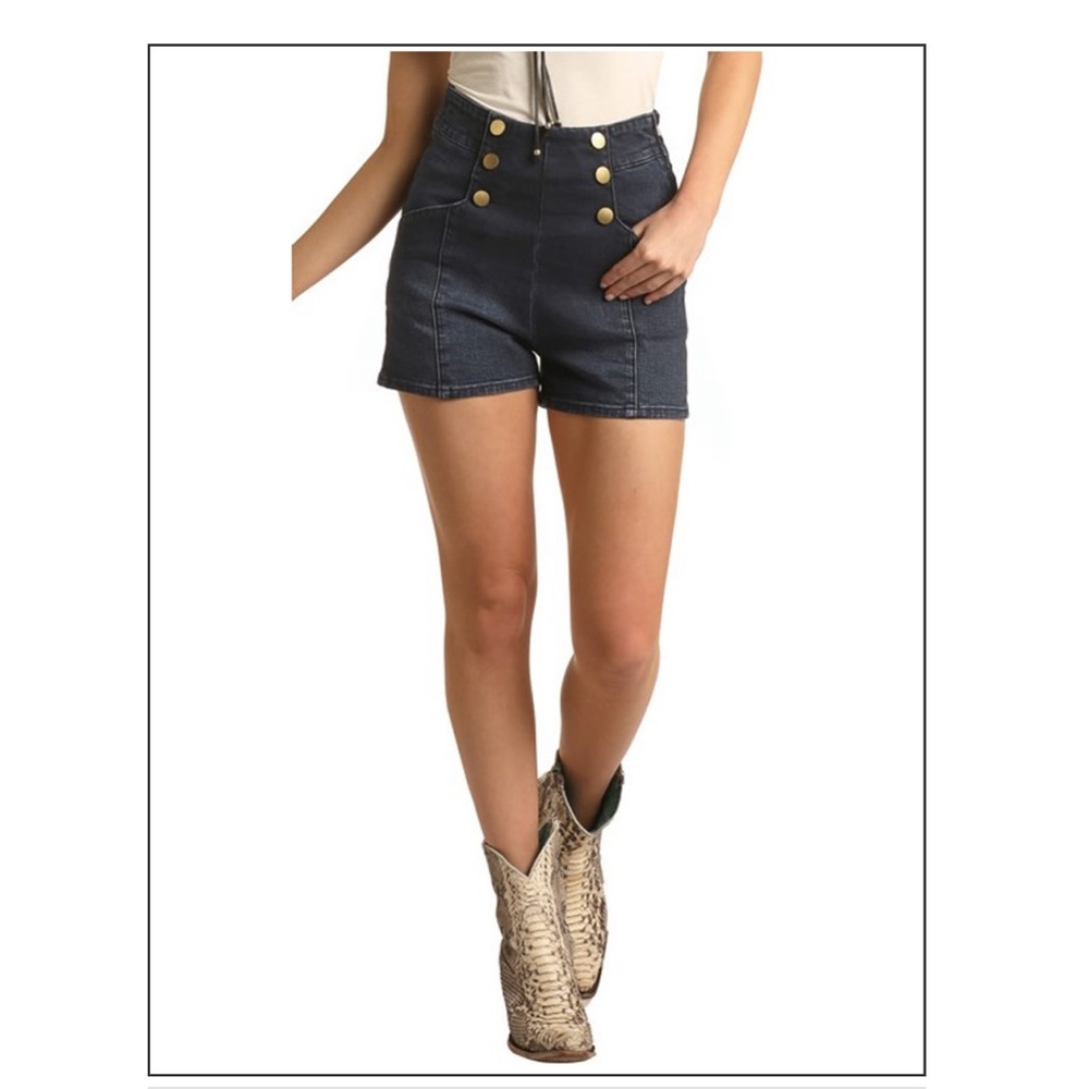 Rock&Roll Denim Shorts